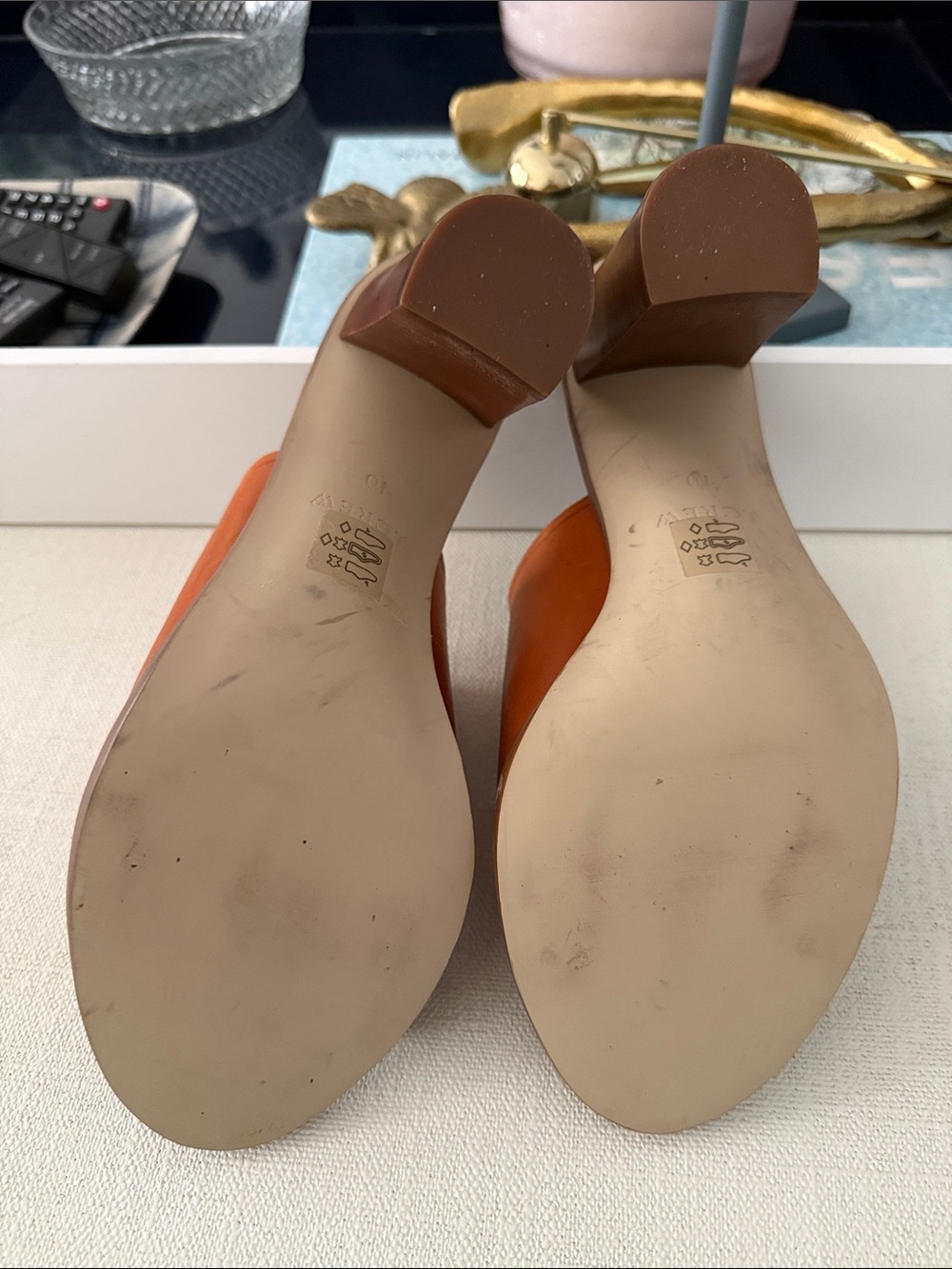 J. Crew Leather Marlow Open-Toe Slide Mule - Picture 5 of 6